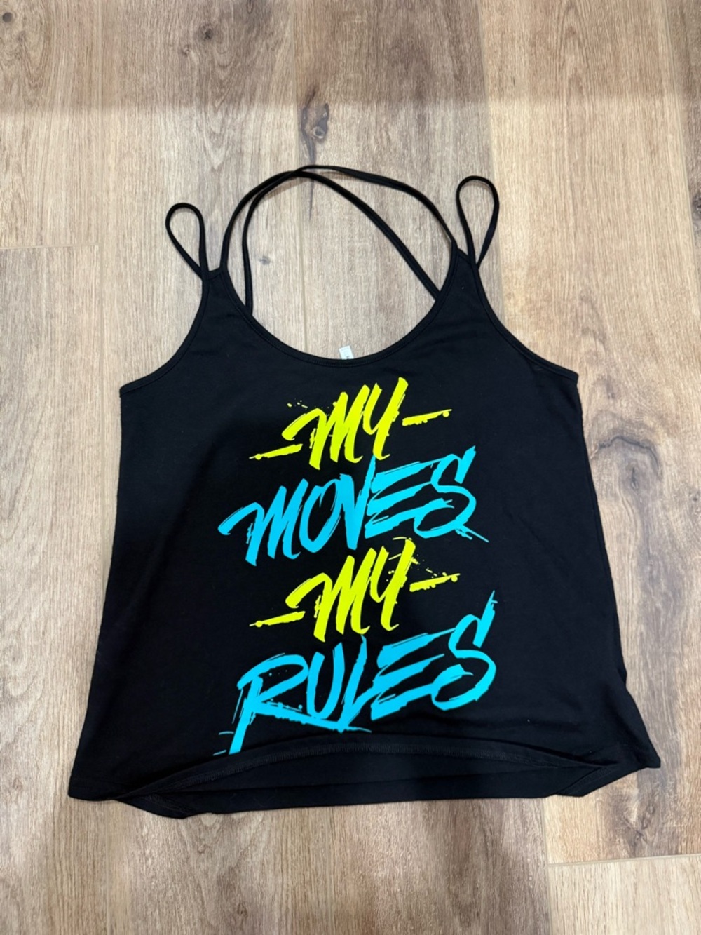 Zumba top My Moves My Rules small